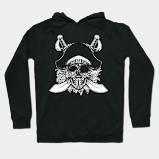 Pirate Skull Tribal Hoodie